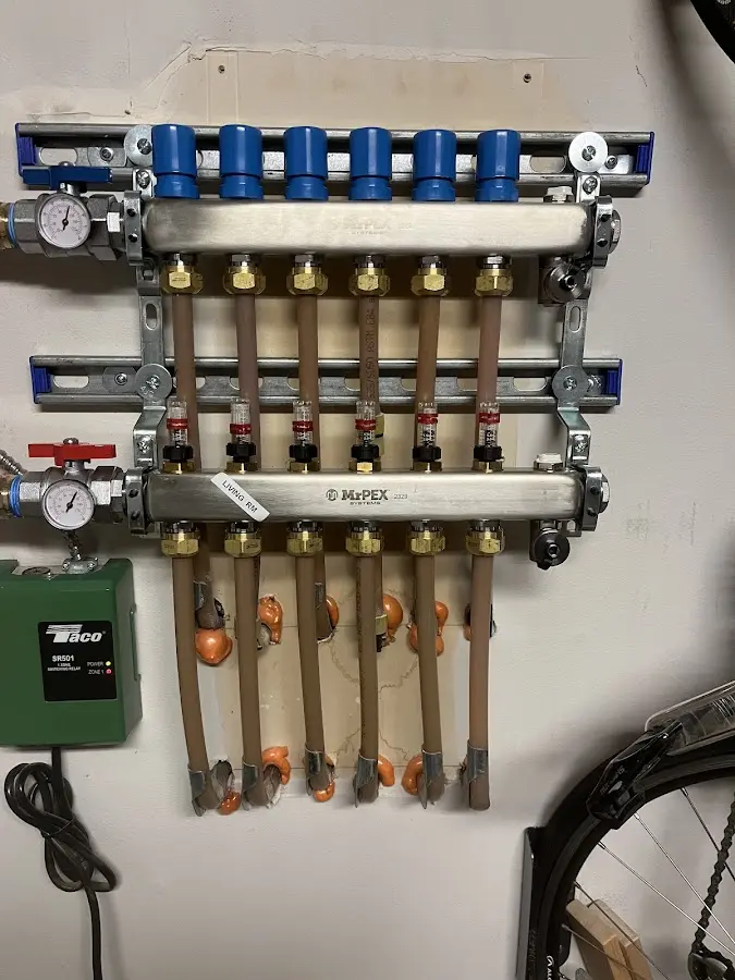 Plumber performing Leak Detection at a residential property in Golden Valley